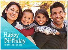 From All Ombre Photo Card D7060U-V